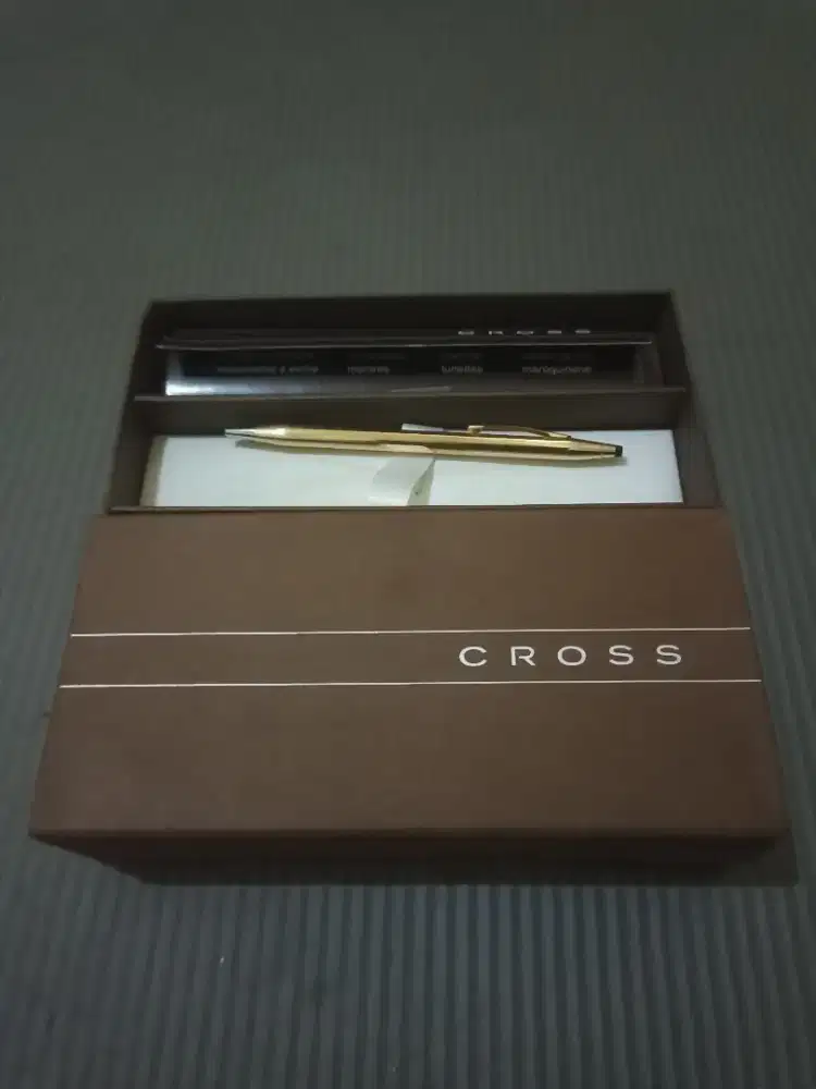 Ballpoint Cross 14K gold filled