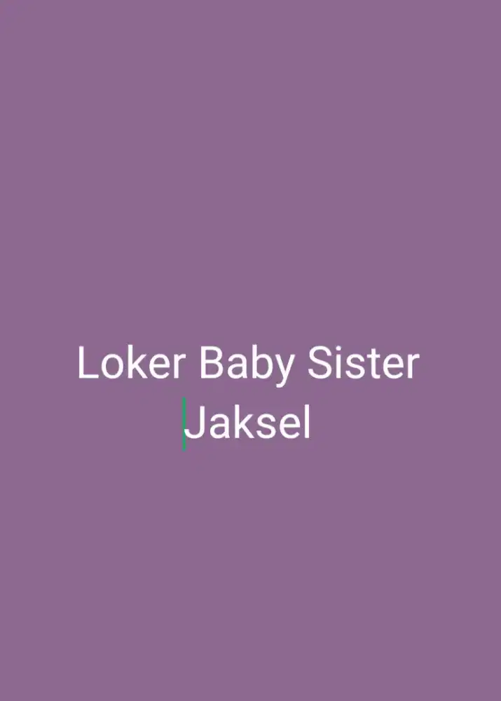 Baby Sister & Beres² Rumah