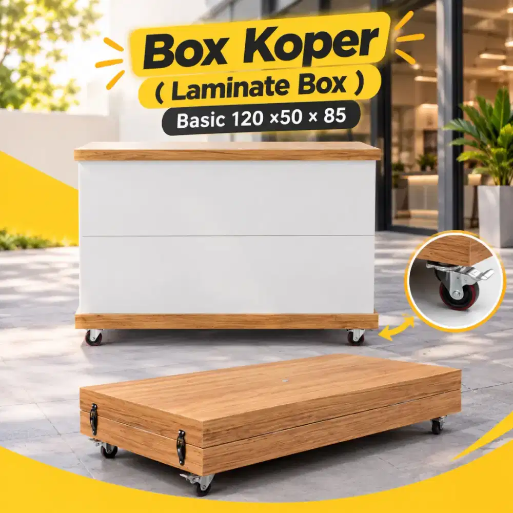 Booth koper portable makanan minuman dan coffee