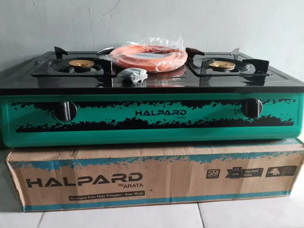 Dijual kompor HALPARD by Arata 2 tungku