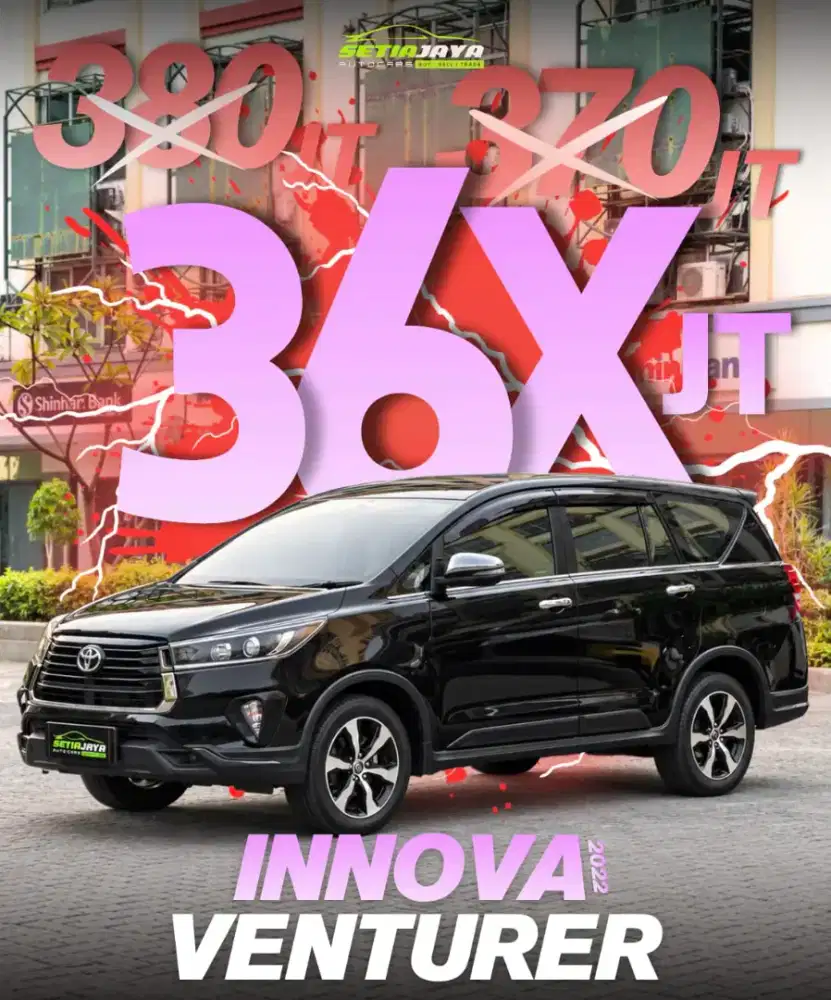 Toyota innova venturer bensin 2000cc matic 2022