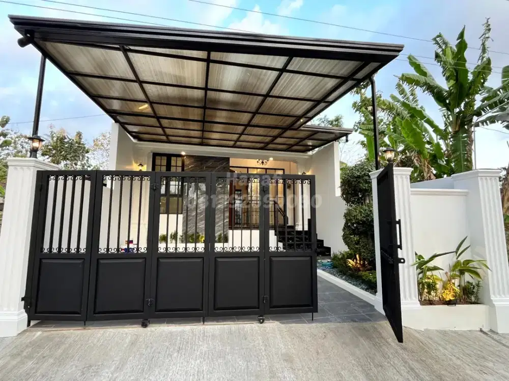Rumah Jogja Modern Klasik dijual Dekat Pasar Godean