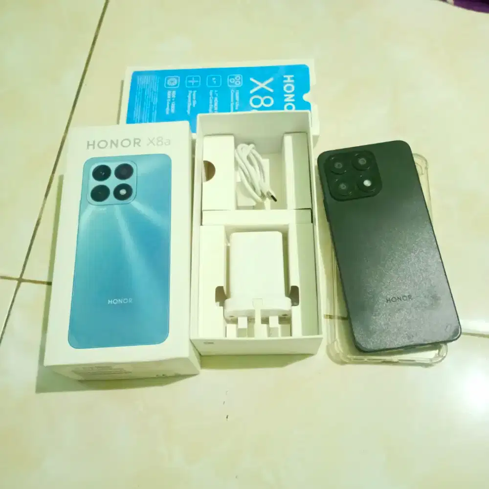 Second honor X8a 8\128 (CRT-LX2) lengkap wifi only nego aja sampe jadi