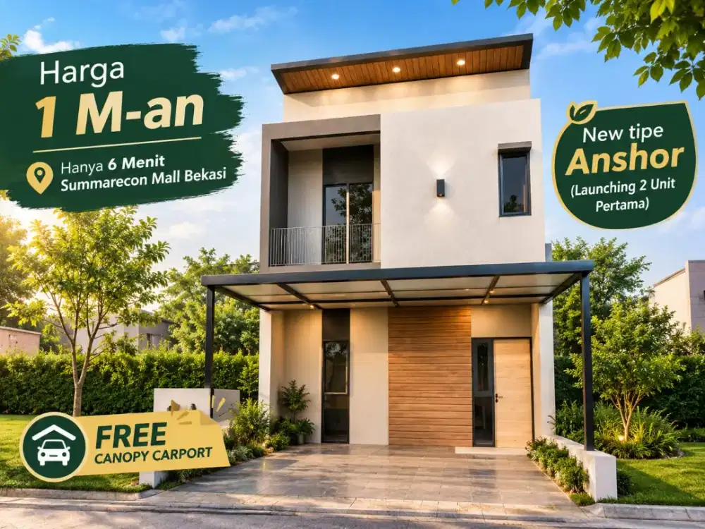 Dijual Rumah Islami 2 lantai di Kota Bekasi