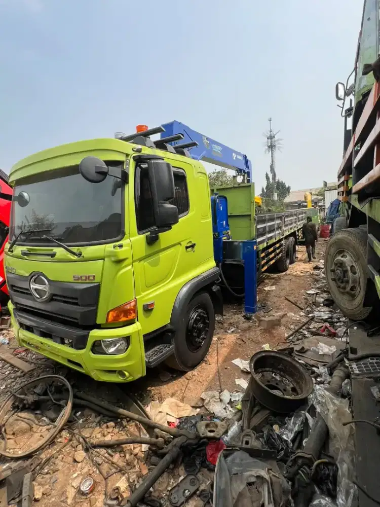 Hino 500 Tahun 2018 Crane Tadano 10 Ton 5 Secsen