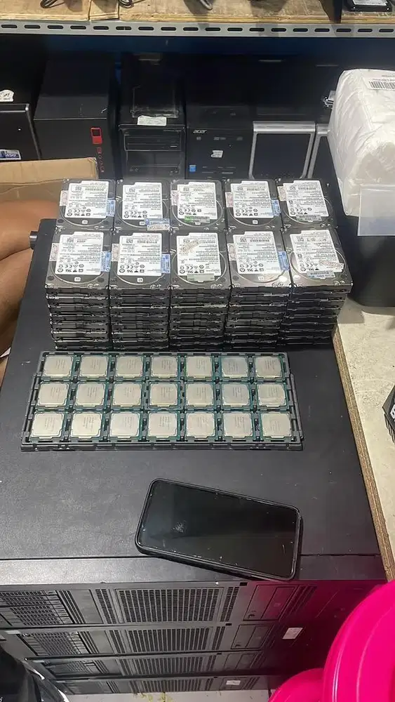 Terima jual hdd,ssd,ram,processor dan unit komputer lain nya