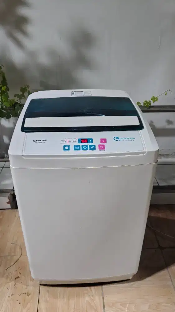 Mesin cuci 1 tabung digital otomatis kap 8.5kg