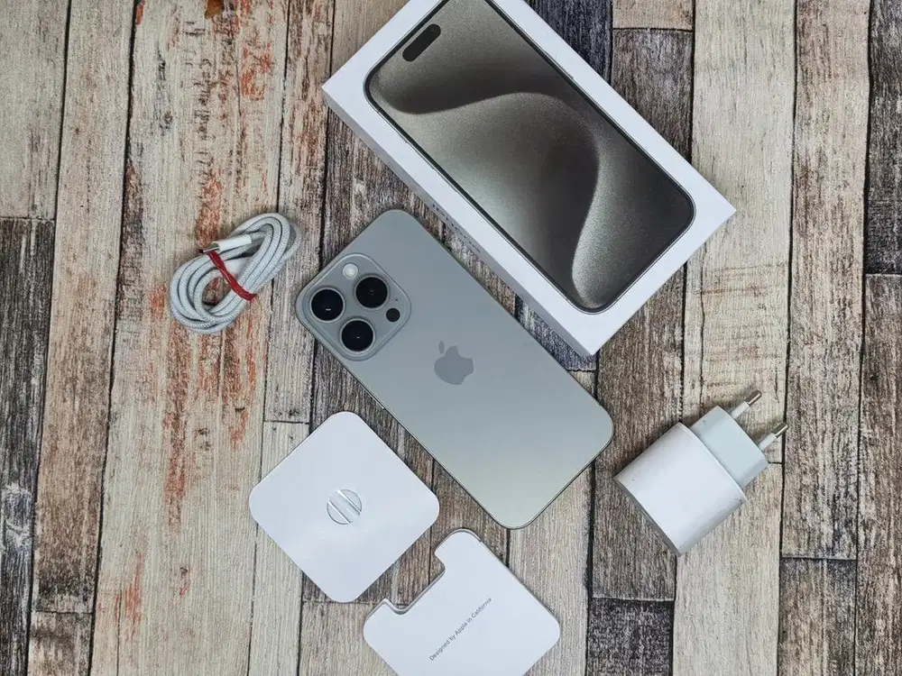 Iphone 15 pro 128gb Titanium Fullset Wifi Only BYPASS