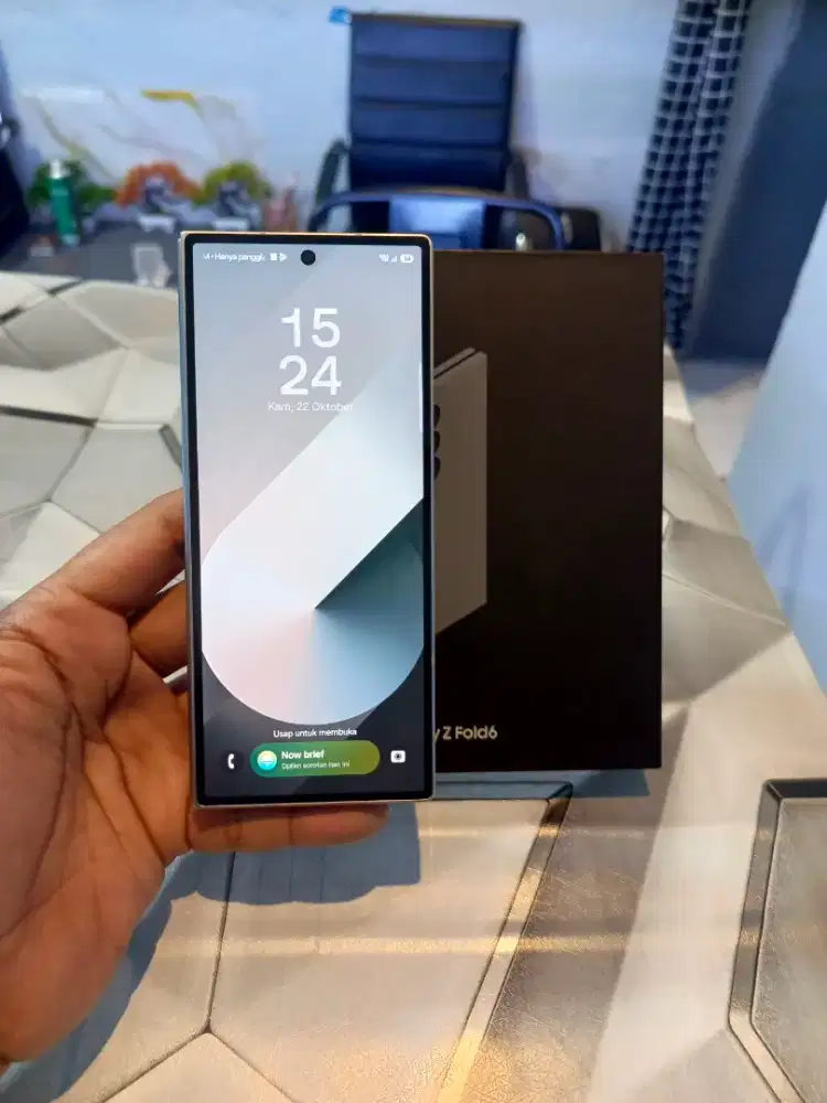 SAMSUNG Z FOLD 6 5G RAM 12/512GB ORIGINAL SEIN MULUS NORMAL

TAMPILAN