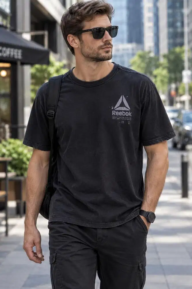 Reebok Black T-Shirt