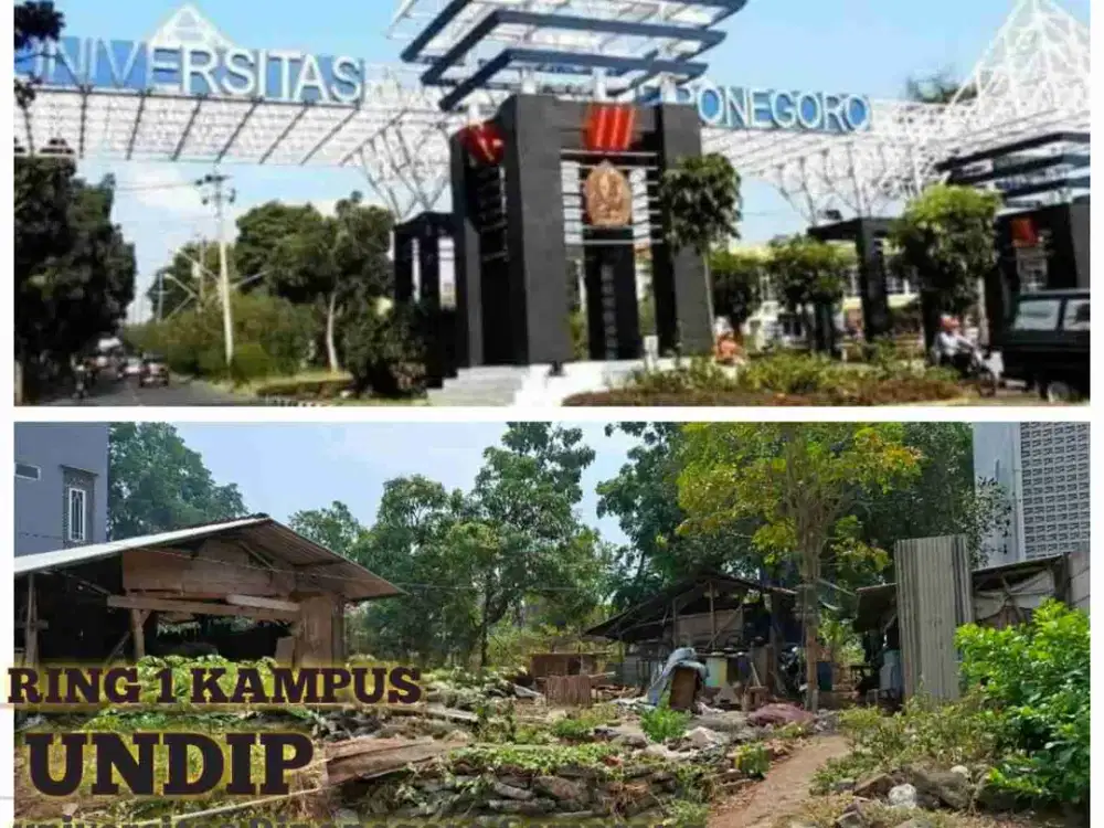 TANAH MURAH,BAGUS, TERDEKAT RING 1 KAMPUS UNDIP TEMBALANG