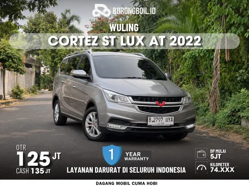 [TERMURAHH] Wuling Cortez ST Lux AT 2022 Silver