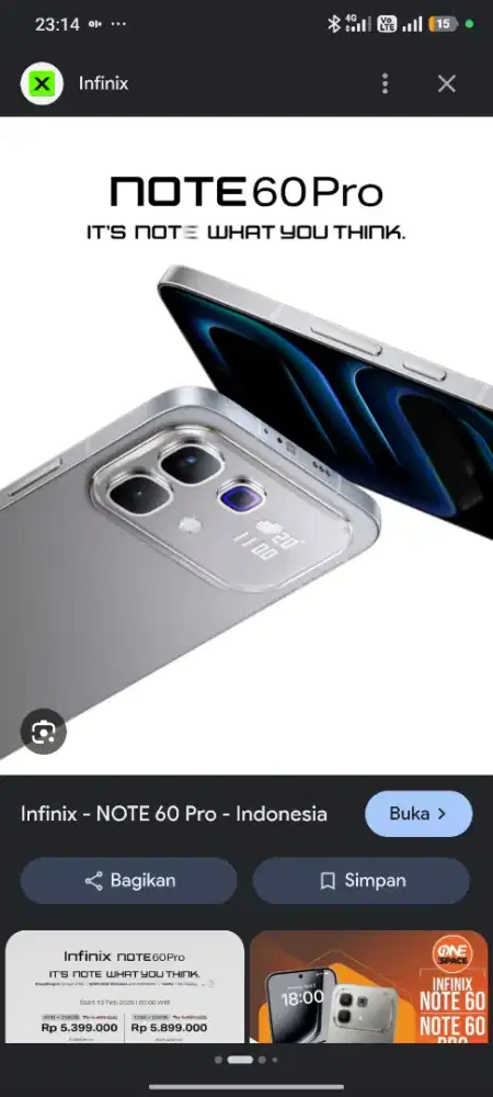 INFINIX NOTE 60 PRO 256GB