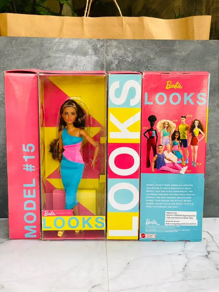 Jual Barbie Looks Model 15 Karl Petite MTM