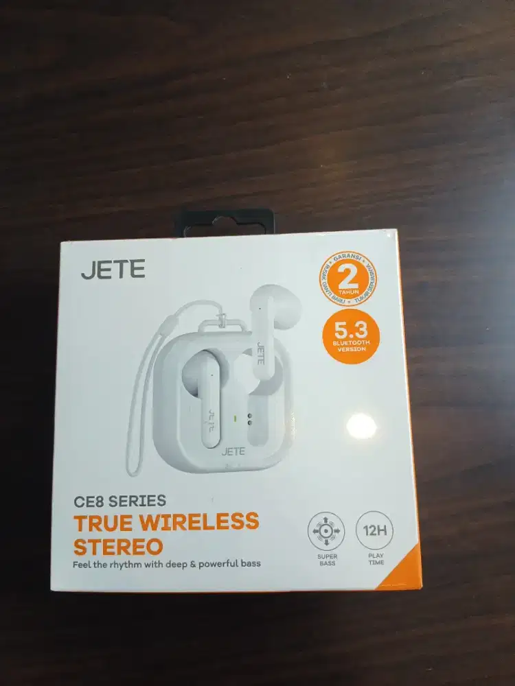 JETE TWS Bluetooth CE8 Earbuds Macaron BT 5.3 Super Bass 24H Playtime
