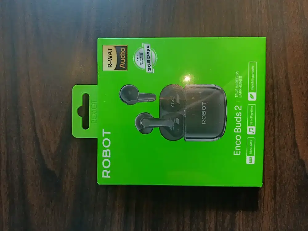 ROBOT Enco Buds 2 TWS Headset Bluetooth Wirelles Earphone 36Jam BT 6.0