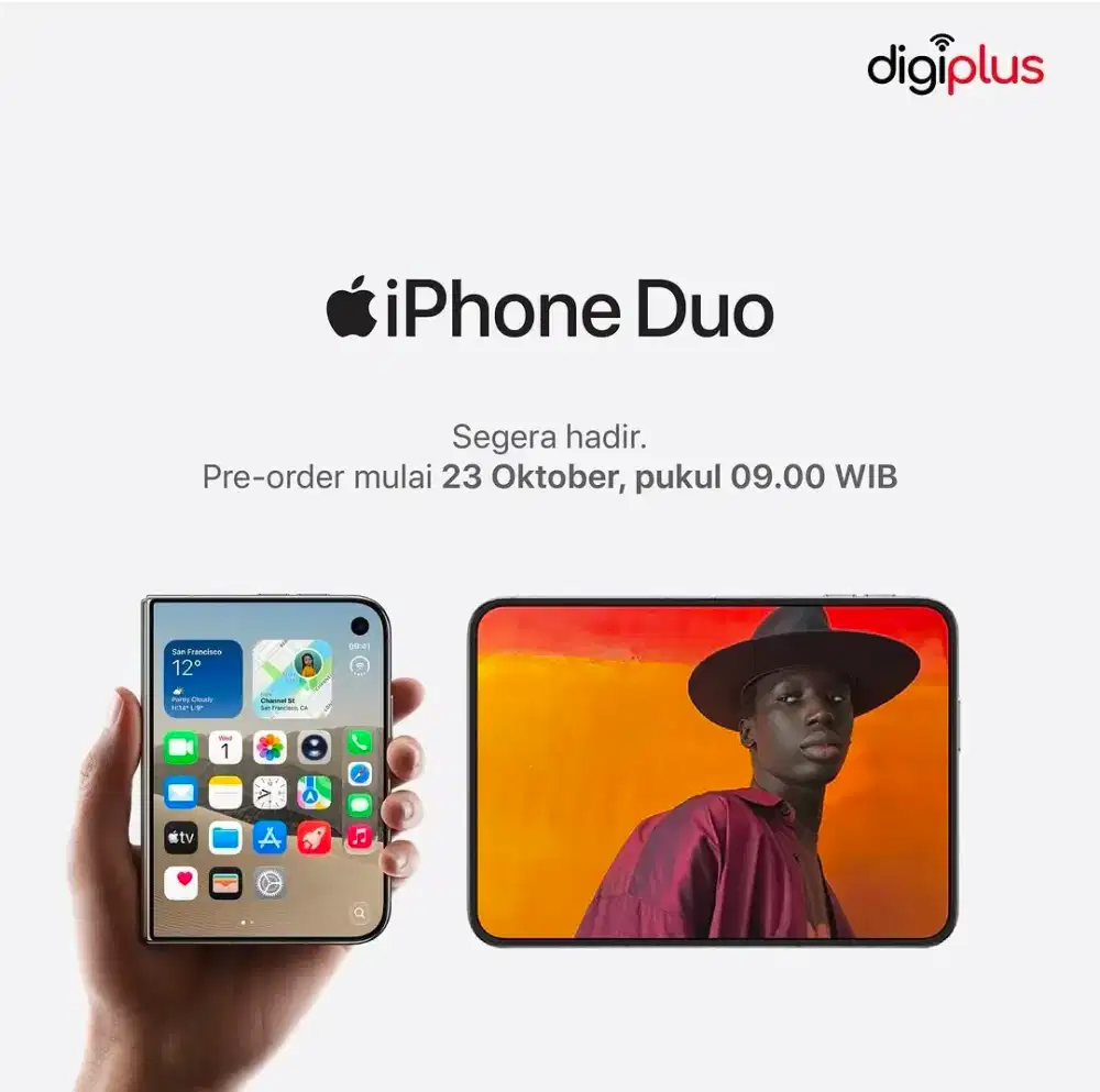 Iphone Duo Kredit 0% Proses Cepat