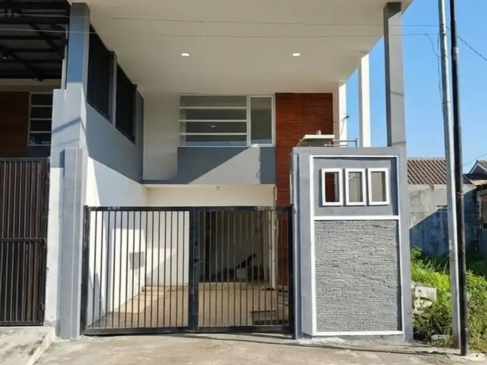 Dijual Rumah Baru Renof Murah Minimalis 2 Lantai Lokasi Tambak Medokan Ayu Rungkut Surabaya