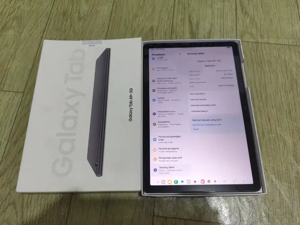 Samsung tab A9+ 5G Ram 8/128