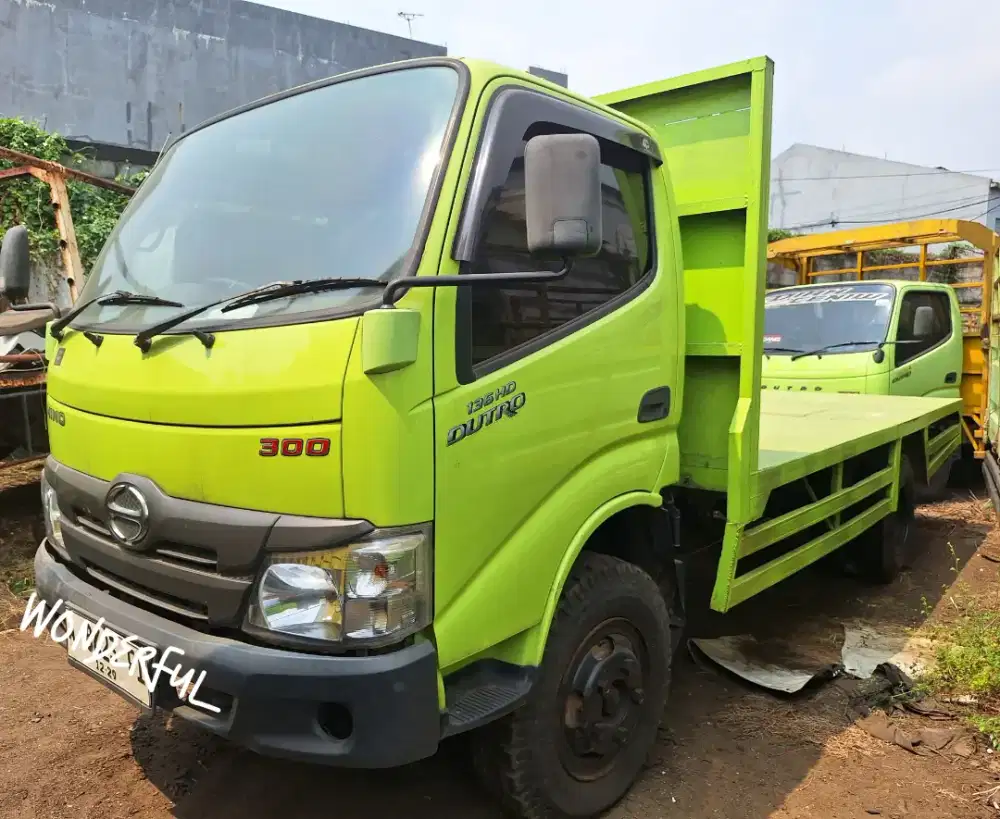 Hino Dutro 136HD Bak Besi Ors 6ban Bio Solar Colt Diesel Isuzu GIGa