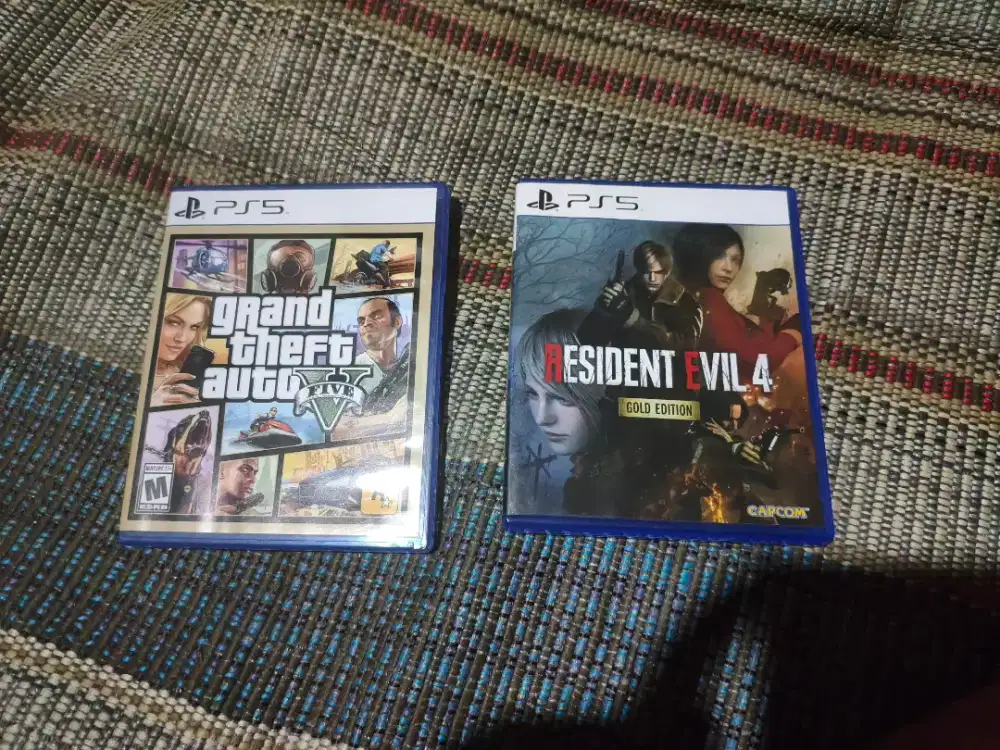 BD PS5 GTA 5/RE4 Remake