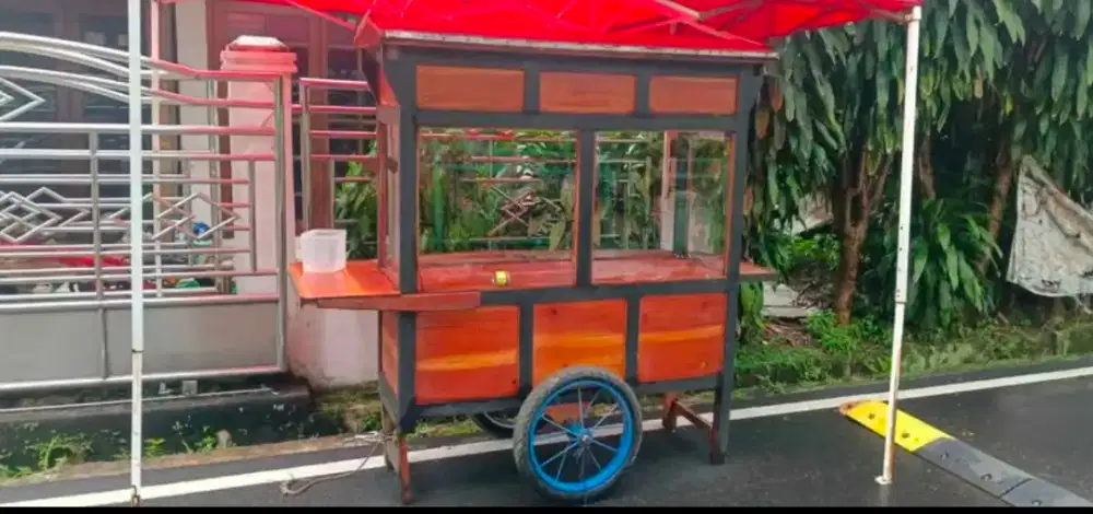 Gerobak second bagus