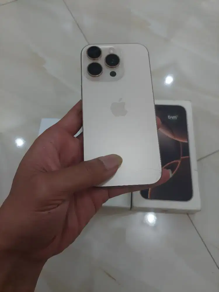Iphone 16 pro 128 ibox second