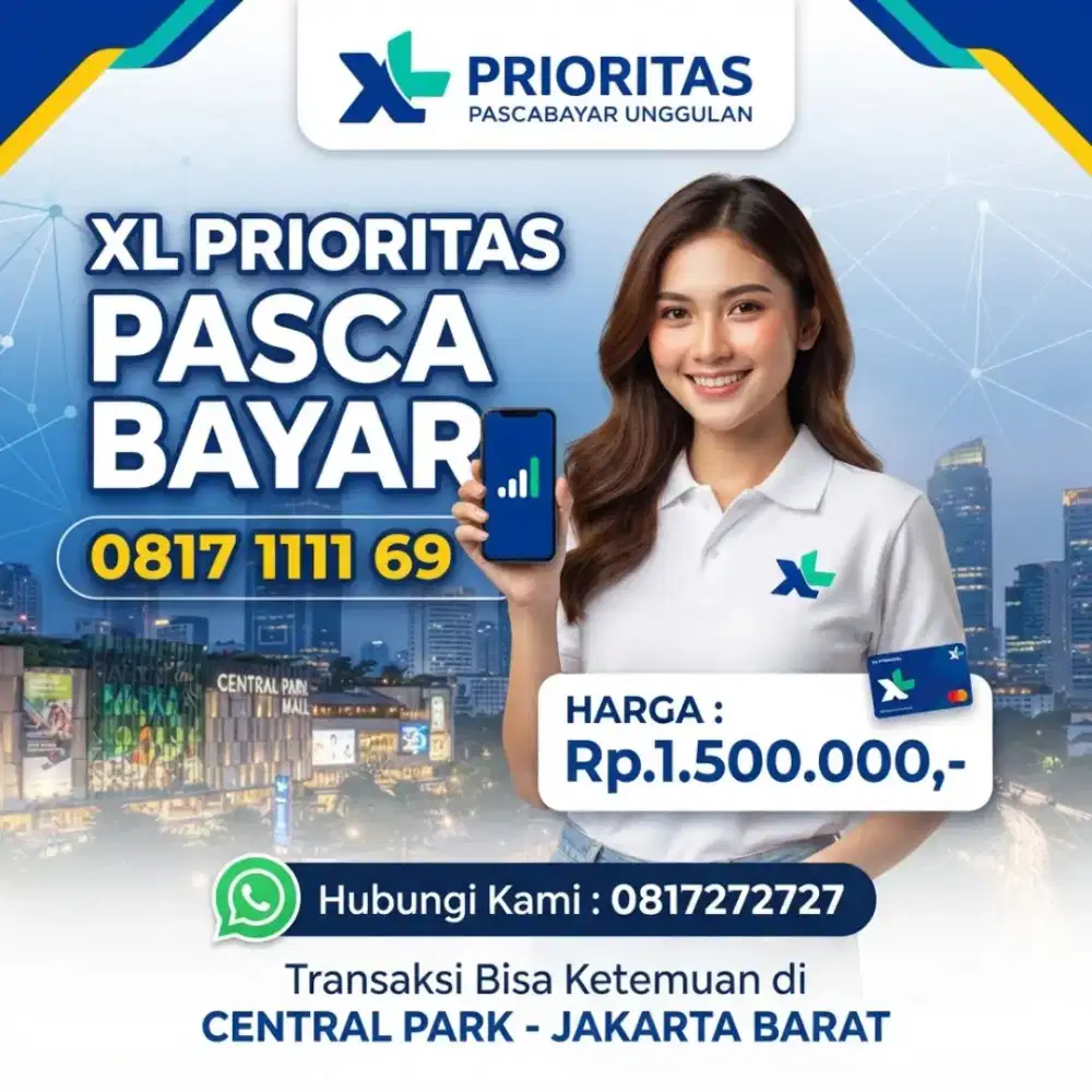 NOMOR CANTIK XL 1111 69