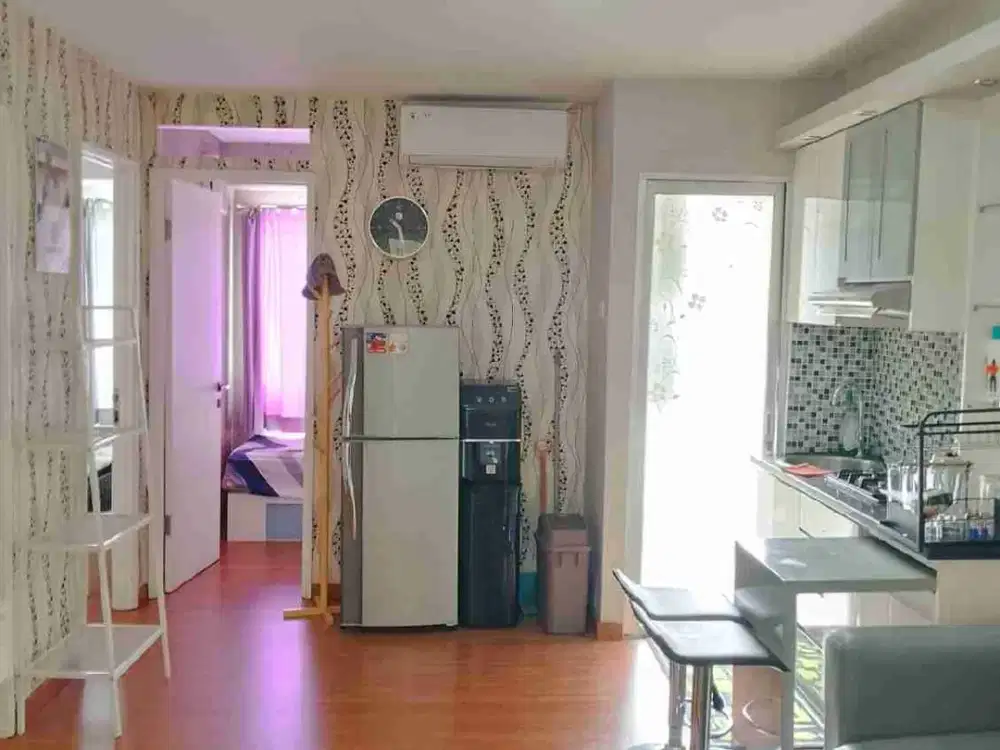 dijual apartement green palace 3br shm full furnished kalcit