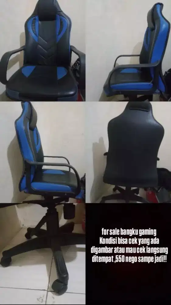 Kursi gaming jual BU