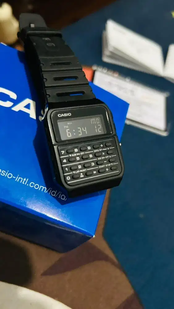 Jam casio ca53wf calculator normal