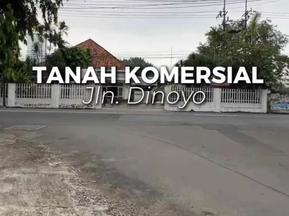 DISEWAKAN LANGKA TANAH & BANGUNAN Jalan dinoyo PUSAT KOTA SURABAYA