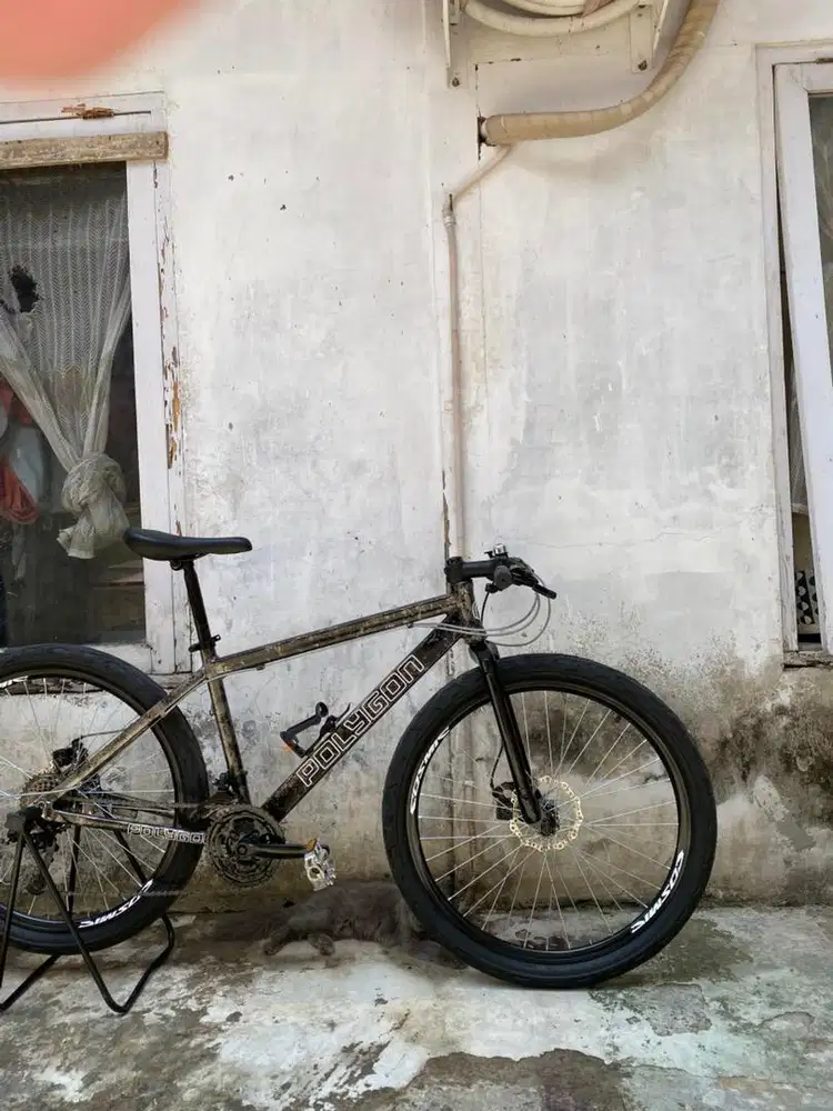 sepeda polygon alloy custom crit