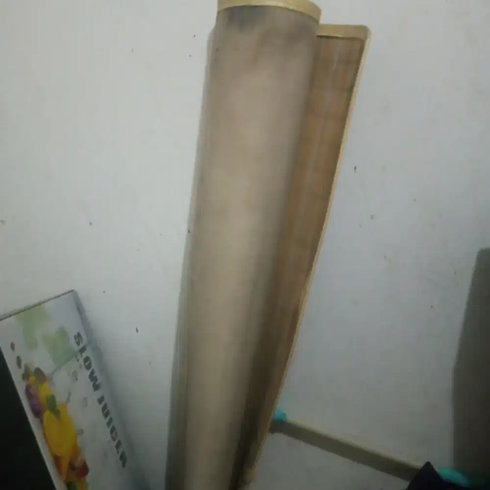 Tikar rotan siap pakai