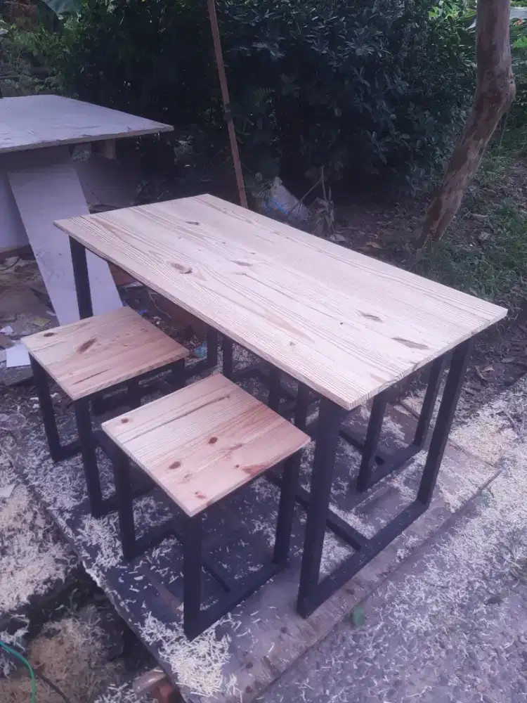 MEJA BAR HPL KAYU GRANITE MEJA KASIR CAFE RESTO HOME OFFICE