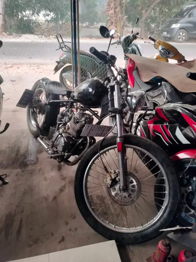 Honda GL Pro 2 160 Cc Modif Chopper Tahun 1996 Akhir Pemakaian 1997
