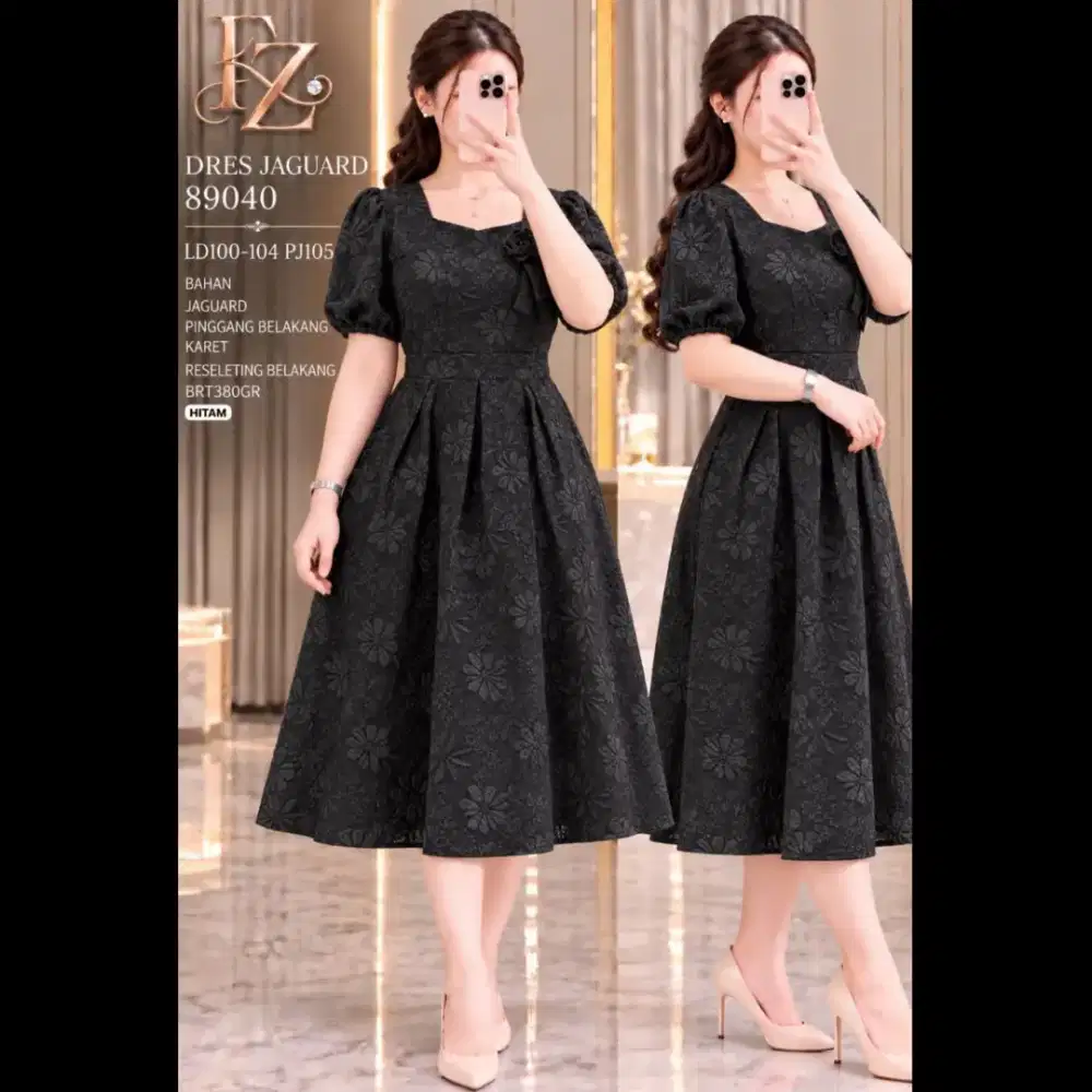 Dress Hitam Premium