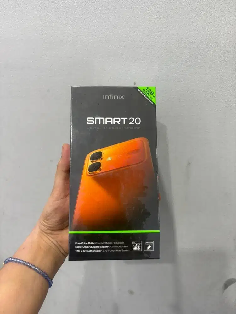 NEW INFINIK SMRT 20 RAM 4+4/256