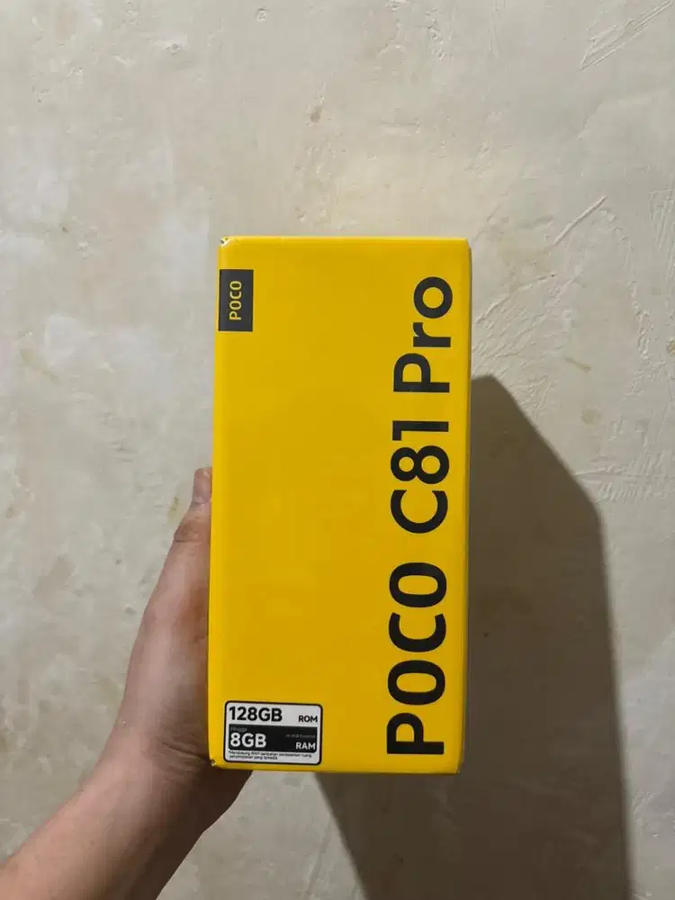 NEW POCO C81 PRO RAM 4+4/128