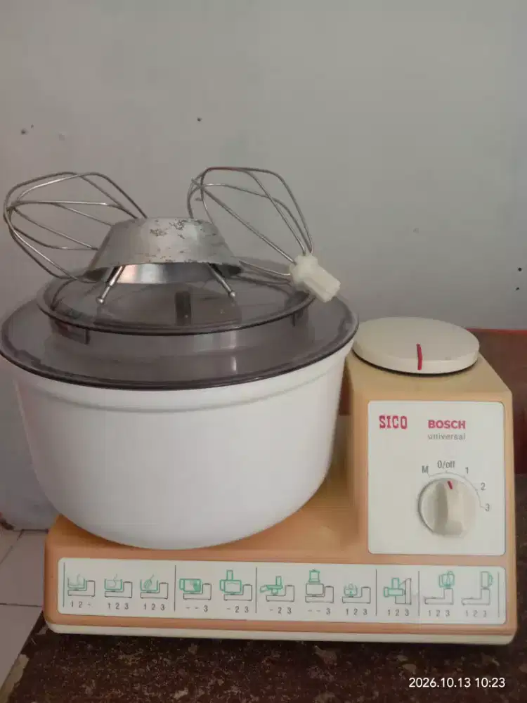 mixer kue merk Bosch sico.made in german  second mantab
