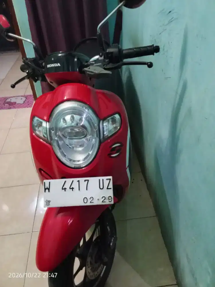 Honda scooy thn 2019 plt w sidoarjo
