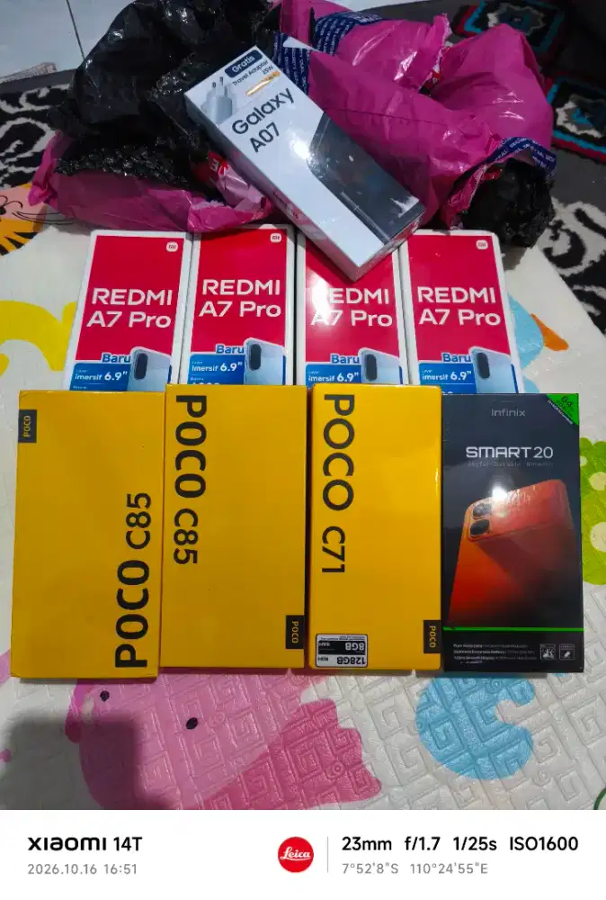 Poco C71 4/128 unit resmi bergaransi