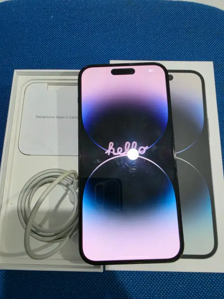 Iphone 14 pro max ex ibox 128gb space black