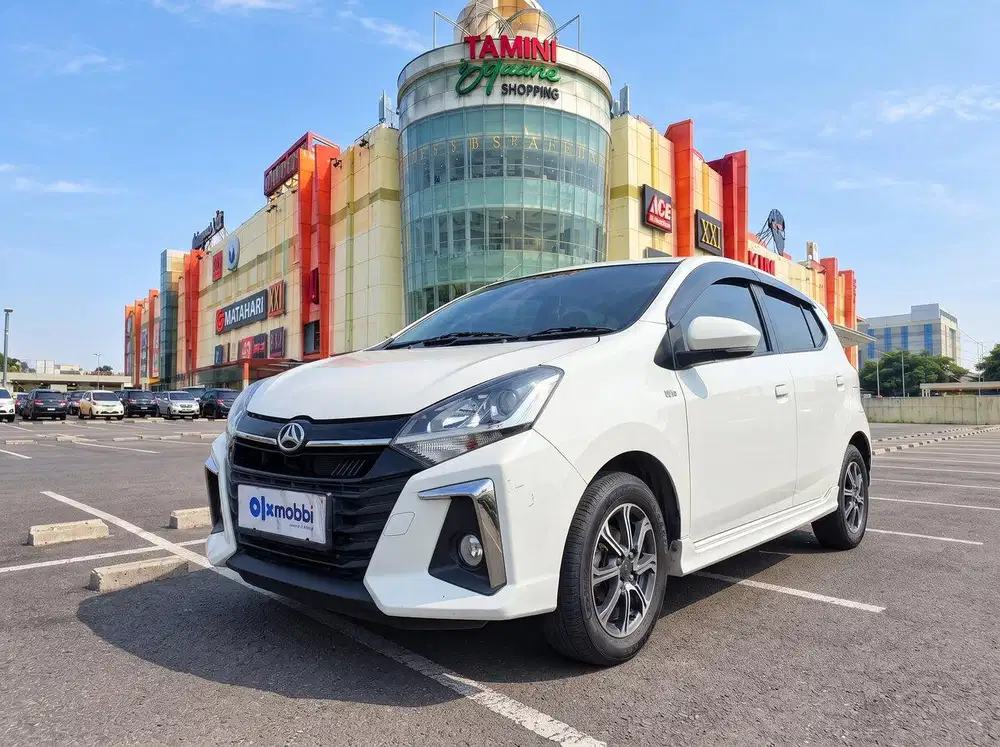 Angs Murah Daihatsu Ayla 1.2 R Bensin-AT 2022 Putih CPZFB