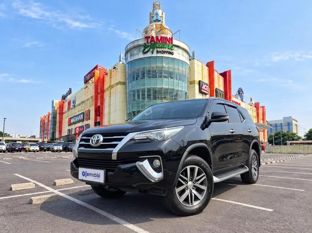Angs Murah Toyota Fortuner 2.4 4x2 VRZ Solar-AT 2017 Hitam CUJPB