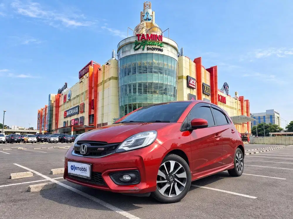 Angs Murah Honda Brio 1.2 RS Bensin-AT 2018 Merah C8RCF