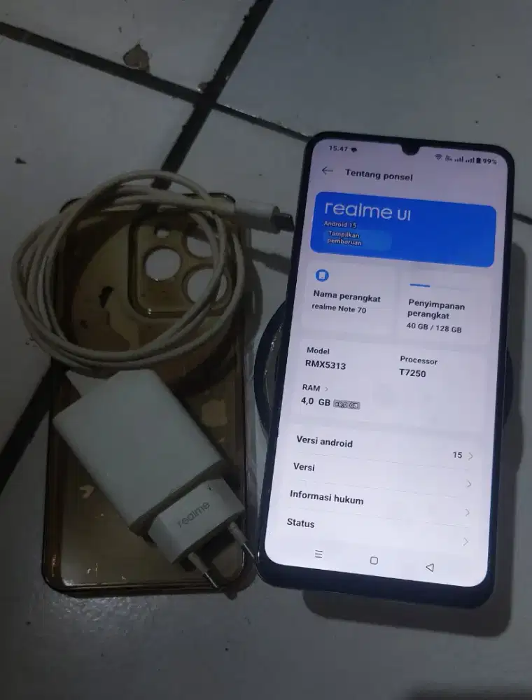 Realme Note 70 • Ram 4+8 / Rom 128