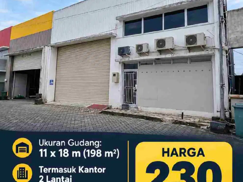 Disewakan Gudang Pasar Segar Balikpapan