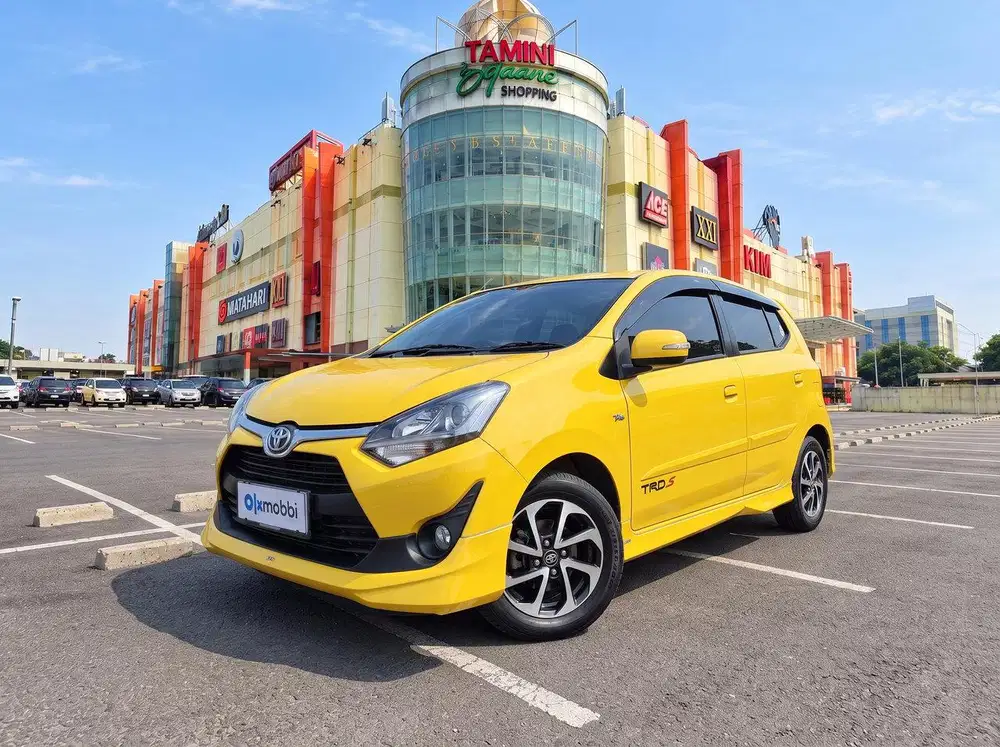 Angs Murah Toyota Agya 1.2 TRD Sportivo Bensin-AT 2019 Kuning CUAXD