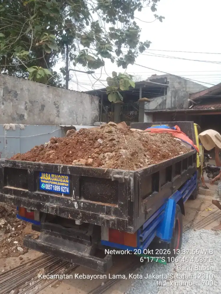 Jasa buang puing dan angkut sampah proyek